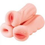  Âm đạo hậu môn miệng giả mềm mại cầm tay cho nam giới giá rẻ 