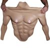 Áo Cosplay Silicon Giả Cơ Bắp Body 6 Múi Cường Tráng Cho Nam