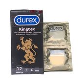  Bao Cao Su Ôm Sát Dương Vật Mỏng Nhiều Gel DUREX KINGTEX 