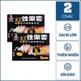  Bao Cao Su Nhiều Bi Ở Đầu Dương Vật Kích Thích Âm Đạo GOLD 
