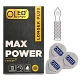  Bao Cao Su Siêu Mỏng Gân Gai Kéo Dài OLEO LAMPO MAX POWER 