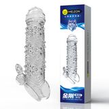 Bao đôn dương vật rung kéo dài gai răng sói trong suốt HCM 