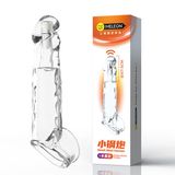  Bao đôn dương vật rung kéo dài tăng 7.5cm trong suốt giá rẻ 