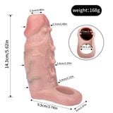  Bao Đôn Dương Vật Silicon Độ Bi Kích Thích Mạnh Mẽ Nữ Giới 