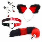  Bộ Đồ Cosplay Nàng Cáo Gợi Cảm Có Đuôi Cắm Hậu Môn SM Giá Rẻ 