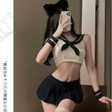  Bộ đồ cosplay nữ sinh sexy váy ngắn khoe vòng 2 gợi cảm 