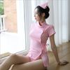 Bộ Đồ Cosplay Nữ Y Tá Hồng Quyến Rũ Mở Màn Một Đêm Cháy Bỏng
