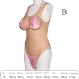  Bodysuit silicon ngực bướm giả cosplay chuyển giới tính nữ 