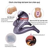  Búp bê bơm hơi bán thân phần dưới dáng chân quỳ cho nam 