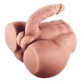  Búp bê nửa thân hậu môn dương vật to dài uốn cong tùy chỉnh 