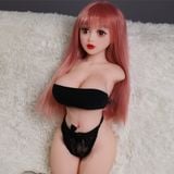  Búp bê tình dục bán thân baby có đầu không tay chân tóc hồng 