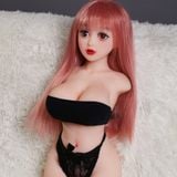  Búp bê tình dục bán thân baby có đầu không tay chân tóc hồng 