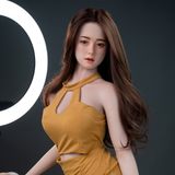  Búp Bê Tình Dục Cao Cấp Thiết Kế Váy Vàng Ôm Body Khoét Ngực 