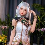  Búp bê tình dục Nahida Thần Cỏ cosplay tiểu yêu tinh ngây thơ 