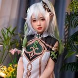  Búp bê tình dục Nahida Thần Cỏ cosplay tiểu yêu tinh ngây thơ 
