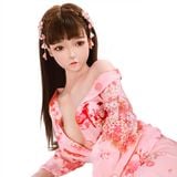  Búp bê tình dục Nhật Bản đôi môi nhỏ mặc kimono trẻ trung 