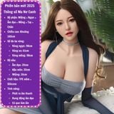  Búp Bê Tình Dục Nữ Bơm Hơi Gấp Gọn Vú To Căng Nảy Thèm Khát 