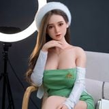  Búp Bê Tình Dục Nữ Nét Đẹp Gợi Mở Với Váy Xanh Kèm Mũ Lông 