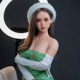  Búp Bê Tình Dục Nữ Nét Đẹp Gợi Mở Với Váy Xanh Kèm Mũ Lông 