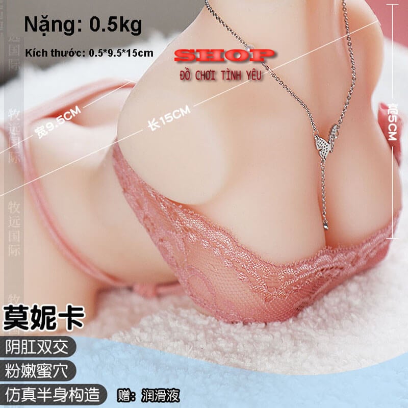 Búp bê tình dục bán thân Nhật Bản ngực to mông cong silicon