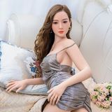  Búp Bê Tình Dục Vú To Nàng Tiểu Thư Hư Hỏng Với Váy Body Xám 