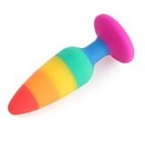  Buttplug phích cắm hậu môn silicon cầu vòng 3 size 