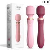  Chày rung tình yêu 2 đầu vân nổi sưởi ấm cực mạnh Lilo HCM 