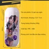  Cốc thủ dâm 2 đầu anime âm đạo miệng hậu môn giả cầm tay 