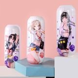  Cốc thủ dâm 2 đầu anime âm đạo miệng hậu môn giả cầm tay 