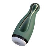  Cốc thủ dâm bú mút cu tự động rung co bóp cầm tay màu xanh 