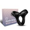  Cock Ring vòng đeo siết khóa dương vật lâu ra Stay Hard 