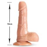  Cu giả không rung có đế hít tường TPE đủ size giá rẻ cho nữ 