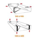  Dây Trói Cố Định Tay Chân Trên Giường Cho Cặp Đôi Bạo Dâm SM 