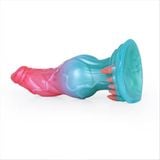  Dildo chó có gai thủ dâm viển tưởng ngoài hành tinh Unisex 