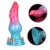 Dildo chó có gai thủ dâm viển tưởng ngoài hành tinh Unisex