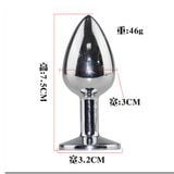  Đuôi cáo đầu inox nút gắn hậu môn kích thích tình dục giá rẻ 