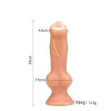  Dương vật chó giả mô phỏng cu động vật doggy độc lạ unisex 