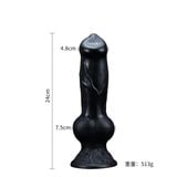  Dương vật chó giả mô phỏng cu động vật doggy độc lạ unisex 