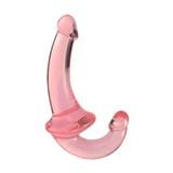  Dương vật giả 2 đầu nối nhau cong mềm dẻo không rung giá rẻ 