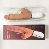  Dương vật giả cầm tay rung thụt sưởi ấm tự động lưỡi liếm 