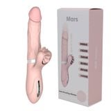  Dương vật giả rung thụt tỏa nhiệt xoay lưỡi liếm Evo Mars 