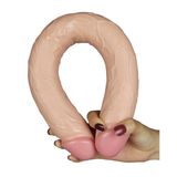  Dương vật giả dài 2 đầu to mềm dẻo cho cặp đôi đồng tính nữ 