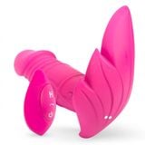  Dương vật giả mini hồng rung thụt 7 chế độ điều khiển từ xa 