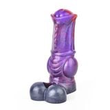  Dương vật giả ngựa dick rỗng silicone dày khóa tinh trùng 