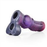  Dương vật giả ngựa dick rỗng silicone dày khóa tinh trùng 