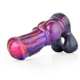  Dương vật giả ngựa dick rỗng silicone dày khóa tinh trùng 