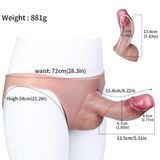  Dương Vật Giả Rỗng Ruột Nối Liền Quần Giúp Tăng Kích Thước 
