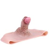  Dương Vật Giả Rỗng Ruột Thân To Có Gân Liền Quần Silicon 