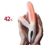  Dương Vật Giả Rung Thụt Mạnh Sưởi Ấm Có Đầu Hút Âm Đạo SVAKOM 