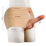  Dương vật silicon liền quần mềm mại chắc chắn Unisex giá rẻ 